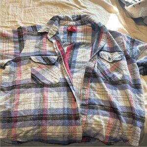 Coleman Blue and Pink Plaid Shirt